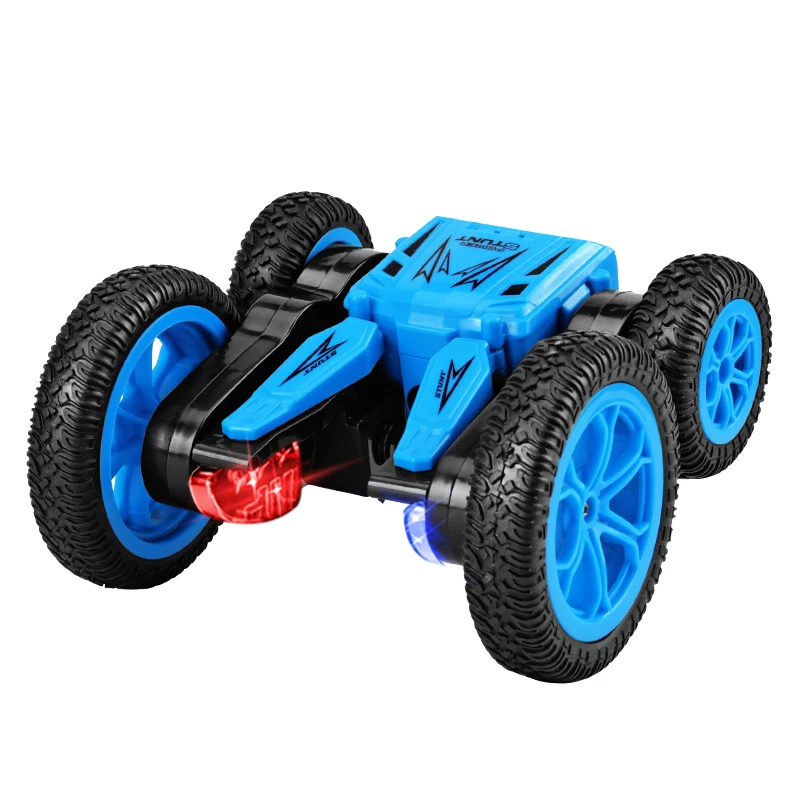 2 4G 4CH RC автомобиль 360 градусов каскадер спин рулон двухсторонний