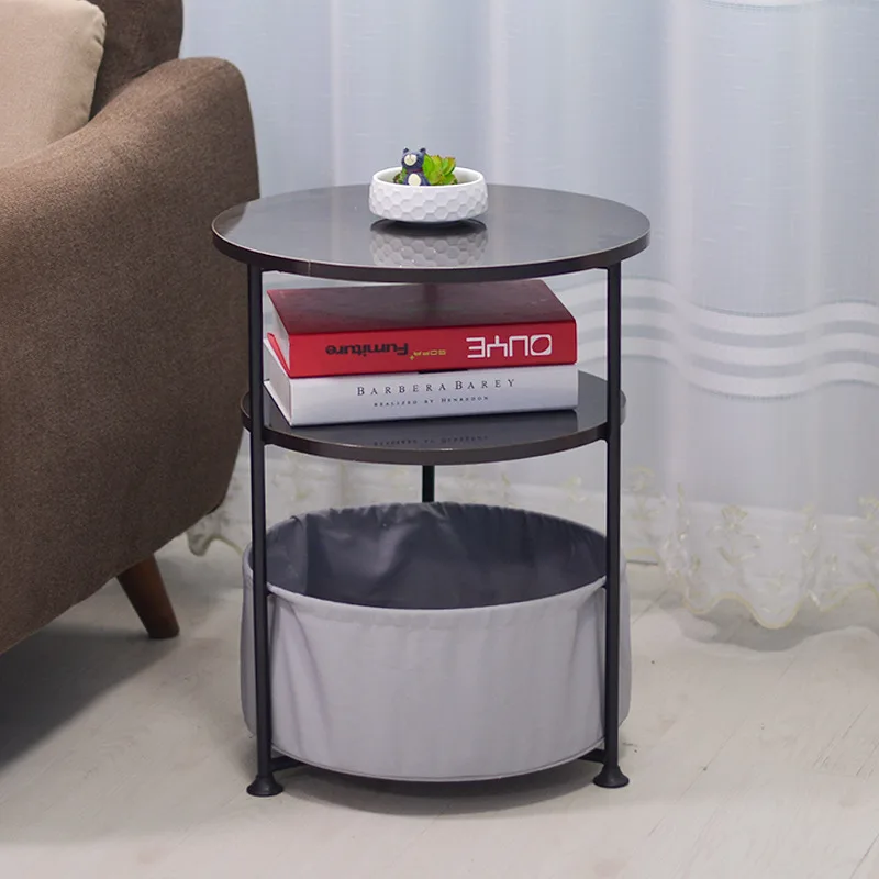 Многофункциональный Круглый столик для хранения скандинавский Маленький