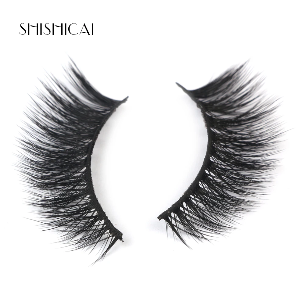 5 пар 3D норковые накладные ресницы натуральные длинные для глаз подвязка макияжа