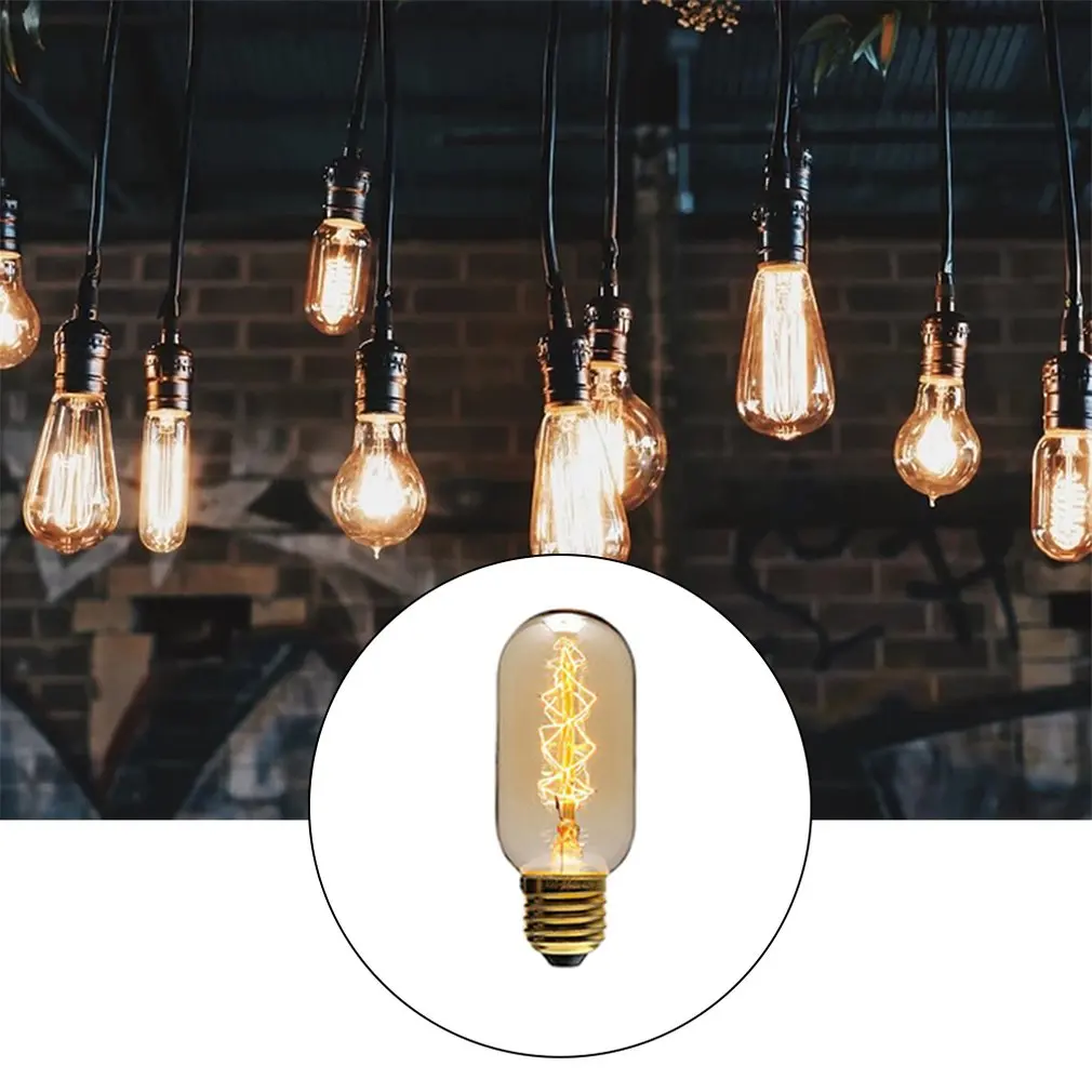 

Edison Light Bulb Retro Bulb Tungsten Light Creative Antique Light Source Bulb E27 Screw Super Bright Energy-Saving LEDLamp