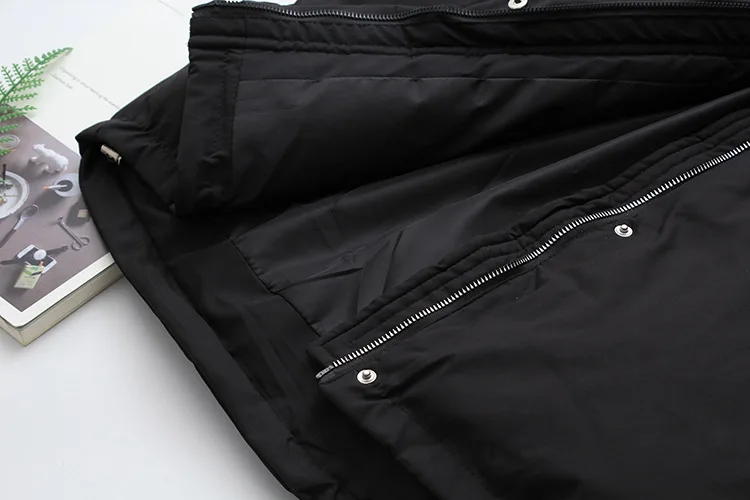 Зимние Повседневные парки 2019 размера плюс модная одежда свободного кроя с