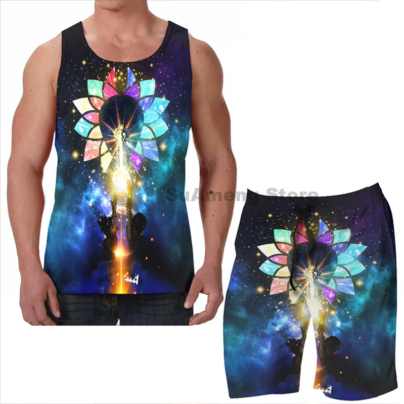 Майка с забавным принтом для мужчин и женщин комбинированная пляжная майка