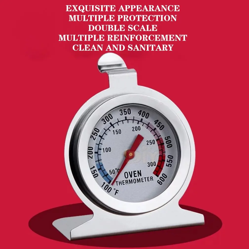

Cooking Food Meat Dial Stainless Steel Oven Thermometer Temperature Gauge Kitchen Oven Thermometer Measures Home Cook Supplies