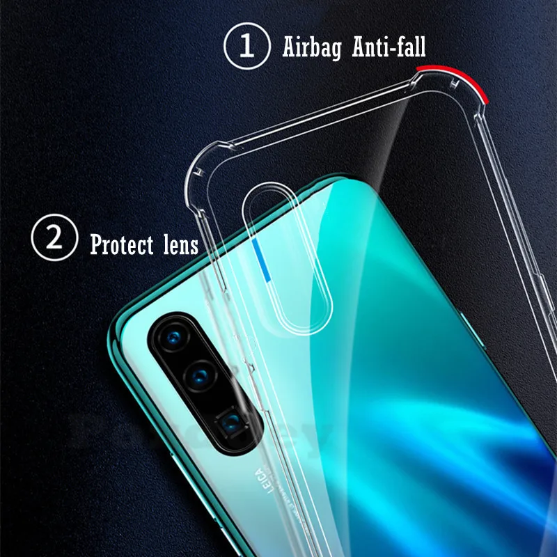 Чехол-накладка для Vivo Y17 Y19 Y20 Y30 V17 S1 Pro X50 V20 SE Y91C силиконовый прозрачный | Мобильные