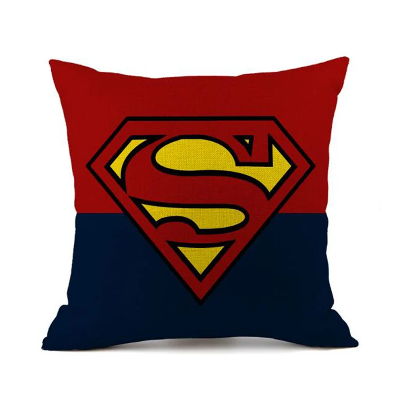45cm only pillowcase Ковер Мстители 60*60 см, плюшевые игрушки Marvel, Бэтмен, Человек-паук, железный человек, Капитан Америка, фланелевый Рождественский подарок для детей - Цвет: 45cm only pillowcase