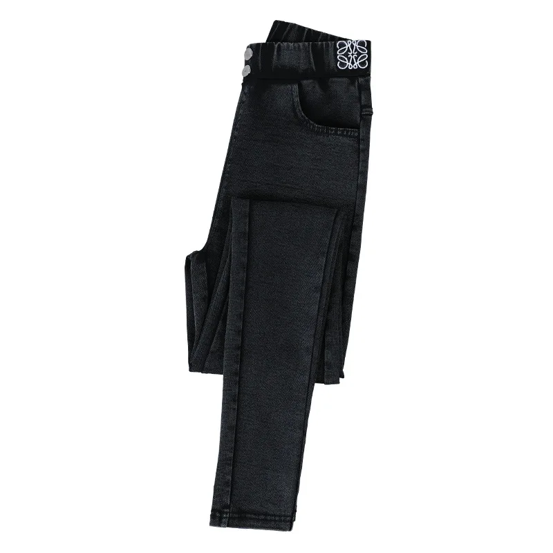 

Women Jeans Leggings Casual Fashion Skinny Slim Washed Jeggings Thin High Elastic Denim Legging Pocket Pencil Pants For Women