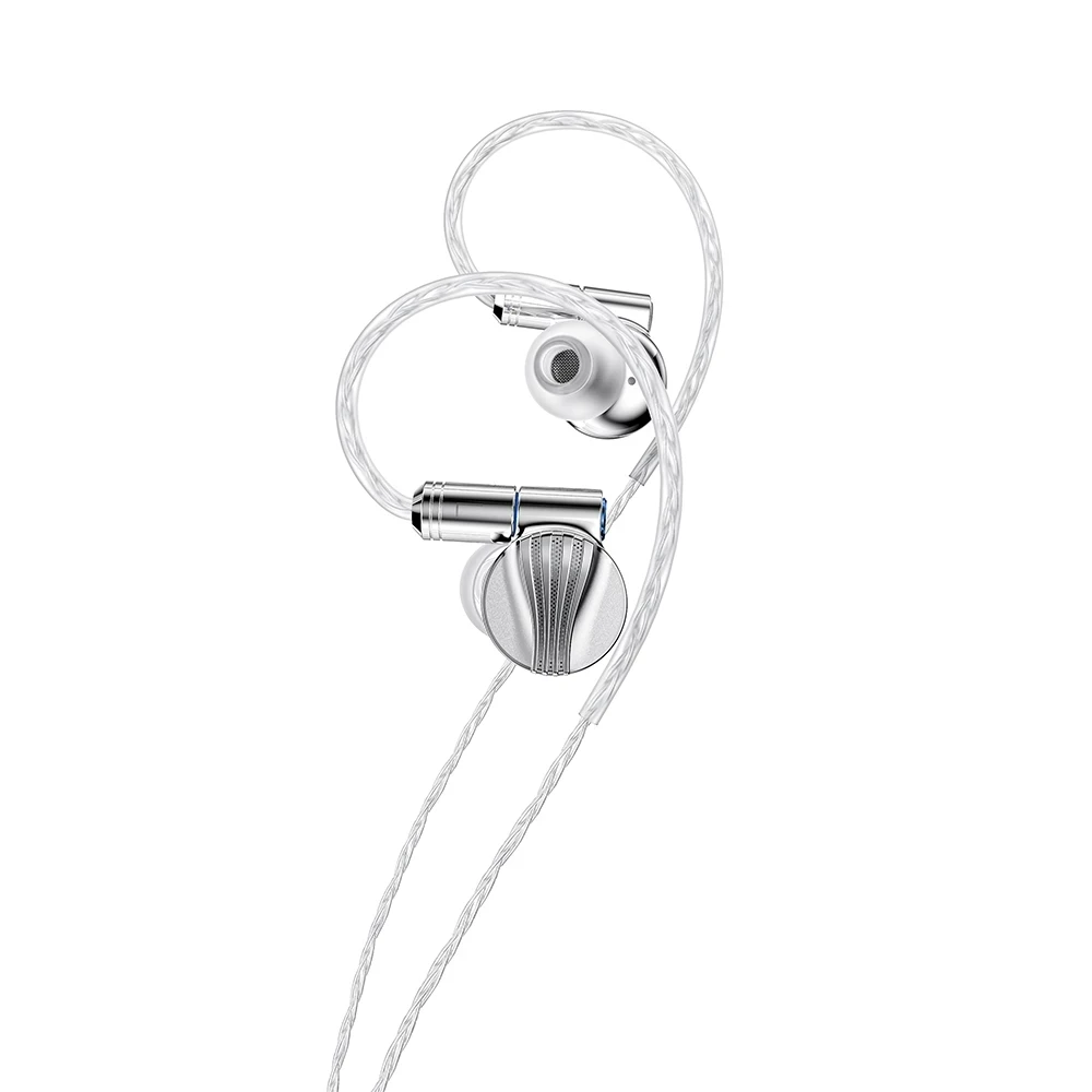 

Fiio FD5 Hi-res Beryllium Coated Dynamic In-ear Monitors Earphone with 2.5/3.5/4.4mm Interchangeable Sound Tubes MMCX Audio Jack