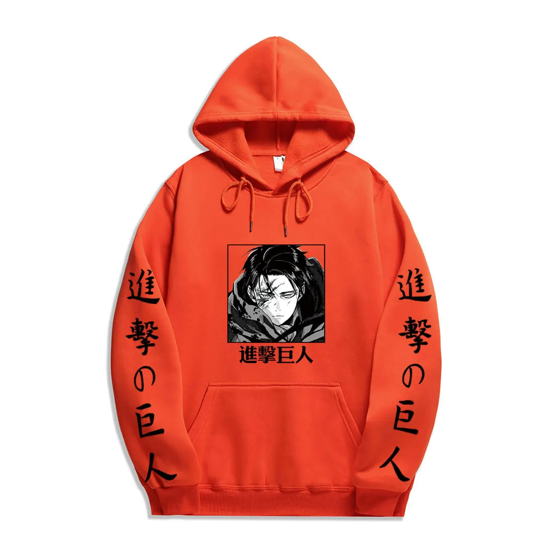 

Japanese Anime Attack On Titan Hoodies Cool Pullover Sweatshirt Unisex Long Sleeve Clothing Casual Loose Tops For Spring