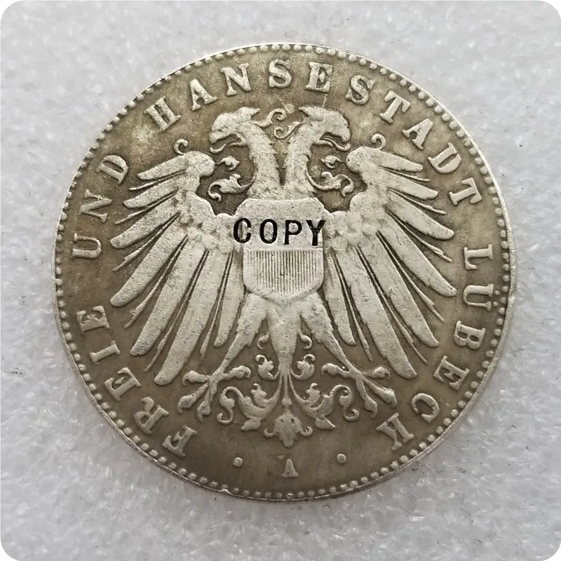 1907 Германия Серебряная копия монет памятные монеты-копии монет медаль коллекционные монеты