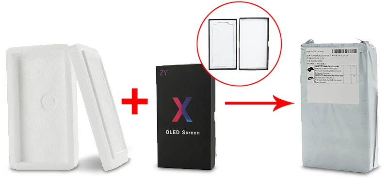 BFOLLOW Восстановленный OLED для iPhone X XS/XS Max/XR ЖК-экран AAA дигитайзер дисплей сборка Замена