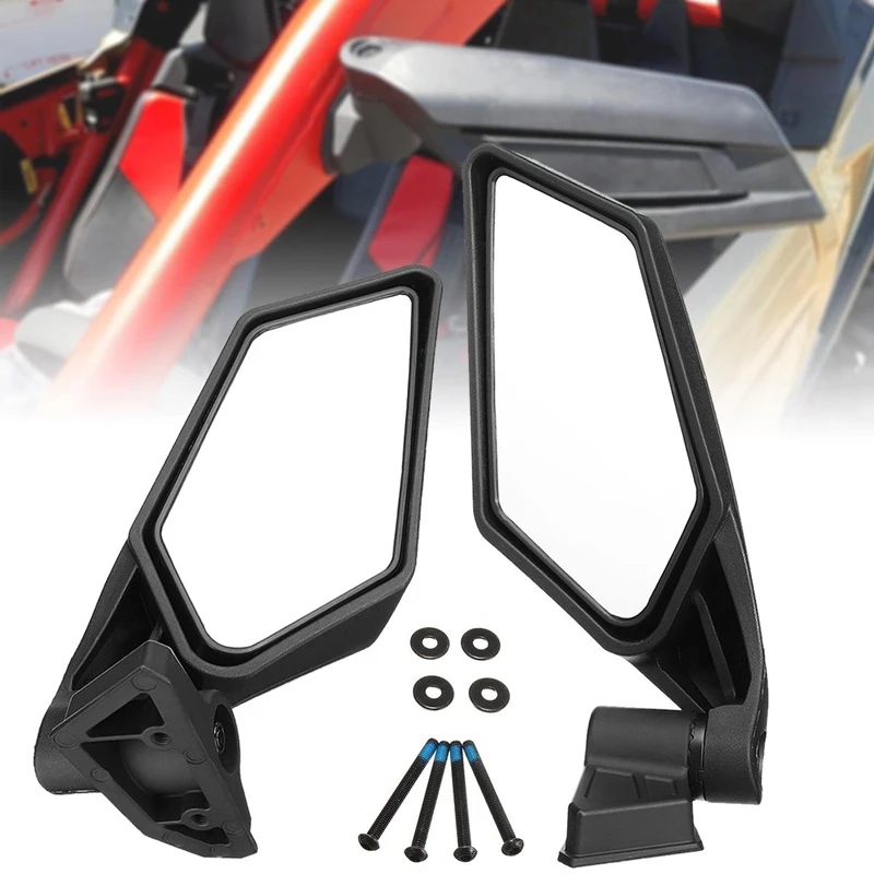 UTV Side View Mirrors Rearview Mirror Adjustable for Can Am Maverick X3 & MAX SSP Racing, 715002898
UTV Side View Mirrors Rearview Mirror Adjustable for Can Am Maverick X3 & MAX SSP Racing, 715002898