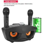 Bluetooth-Колонка SD306 с 2 беспроводными микрофонами