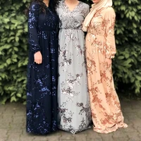sequin abaya dubai turkish dresses muslim dress abayas for women hijab dress kaftan turkey islamic clothing caftan maroc omani