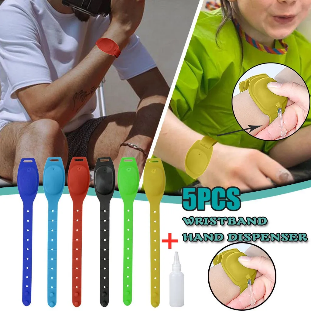 Дезинфицирующее средство для рук дезинфицирующее браслет 1/3/5/10/20 шт. + 10/20/30/50 мл