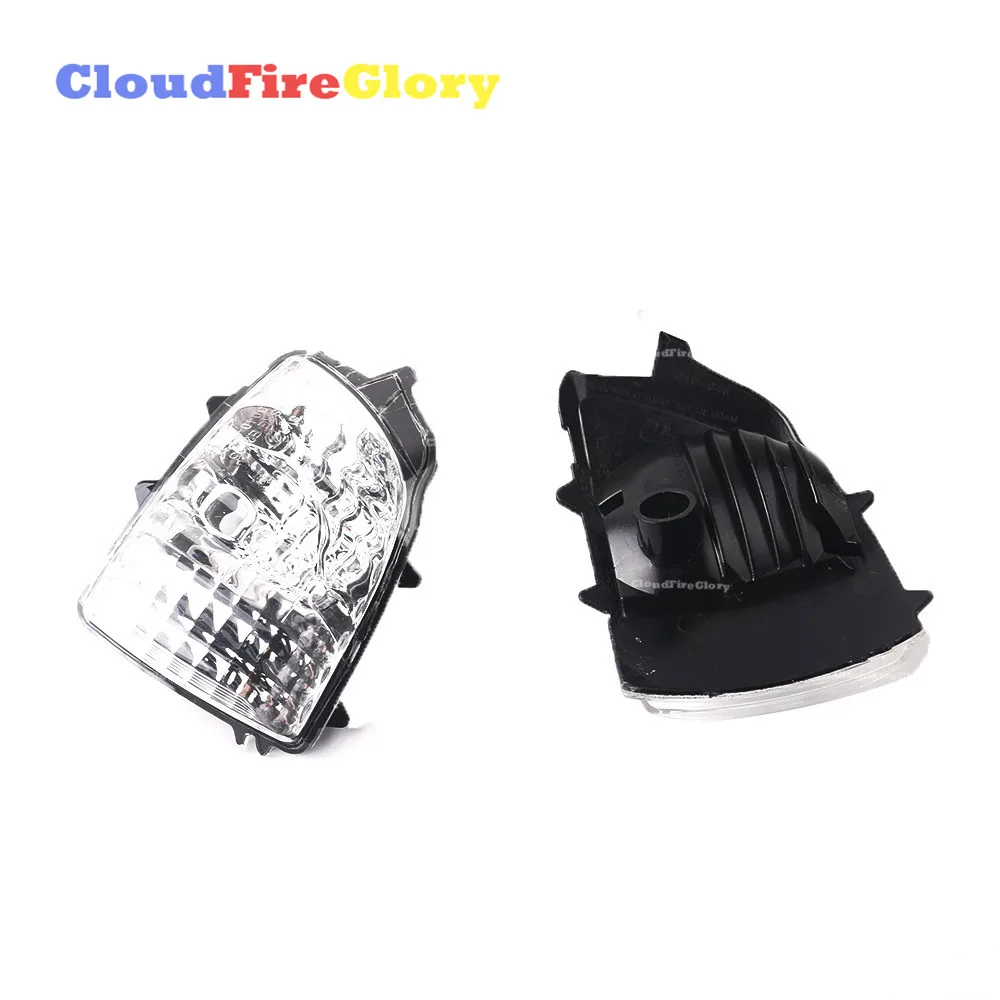

For Volvo XC70 XC90 2008-2011 Pair Front Rearview Wing Mirror Turn Signal Indicator Light Corner Lamp Len 31111813 31111814