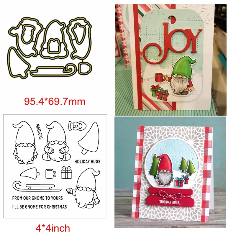 2 шт. декоративные силиконовые штампы для рождественской елки|Вырубные штампы| |