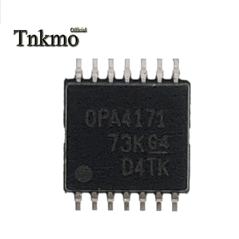10 шт. OPA4171AIPWR TSSOP-14 OPA4171AIPW TSSOP14 OPA4171AIP OPA4171A OPA4171 4171 четырехъядерный универсальный