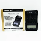 Новое зарядное устройство для аккумуляторов LiitoKala с ЖК-дисплеем 3,7 в1,2 в 1865026650163401450010440 (адаптер lii500 + 12 В 2 А + автомобиль)