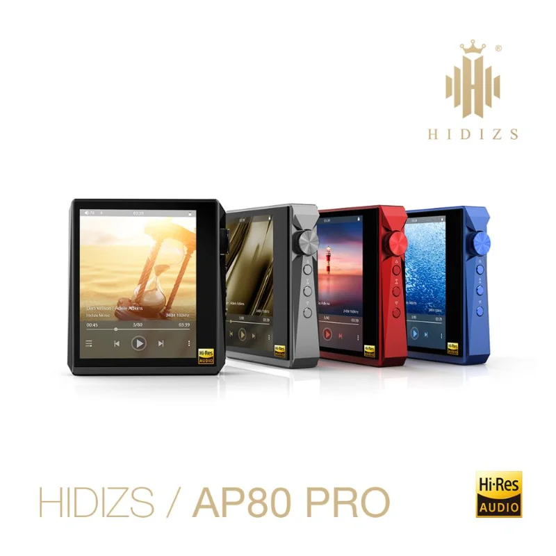 

Mp3-плеер Hidizs, HiFi, двойной ESS9218 AP80PRO, Bluetooth, музыка с сенсорным экраном, портативный, FLAC LDAC USB DAC DSD 64/128 FM-радио DAP