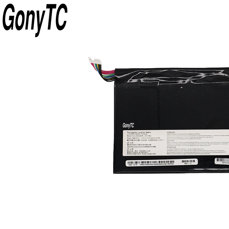 BTY M6K натуральная ноутбук Батарея для MSI MS 17B4 16K3 GS63VR 7RG GF63 тонкий 8RD 031TH 8RC GF75 3RD