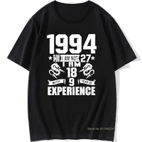 funny made in 1994 27th birthday gift print joke t shirt 27 years awesome husband casual short sleeve cotton t shirts men