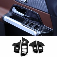abs for mercedes benz glb door armrest window glass lift control switch button cover trim 2019 2020 car styling accessories lhd