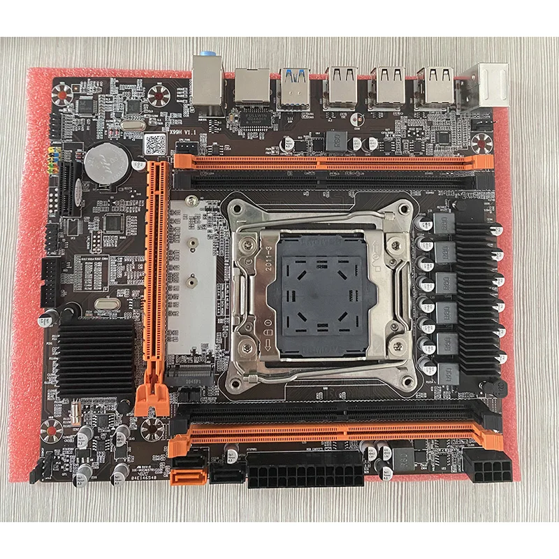 X99 LGA2011 3 материнская плата с E5 2620 V3 аксессуары для процессора DDR4 2 шт. Комплект