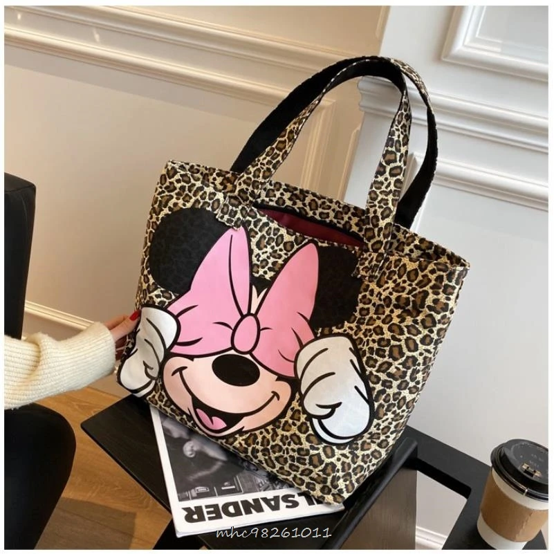 Disney Ladies Canvas Shoulder Bag Mickey Mouse Tote Gift Printed Work Women Lady Fashion Beach | Багаж и сумки
