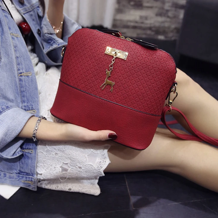 Женские сумки мессенджеры модная мини сумка с игрушкой в виде оленя форме