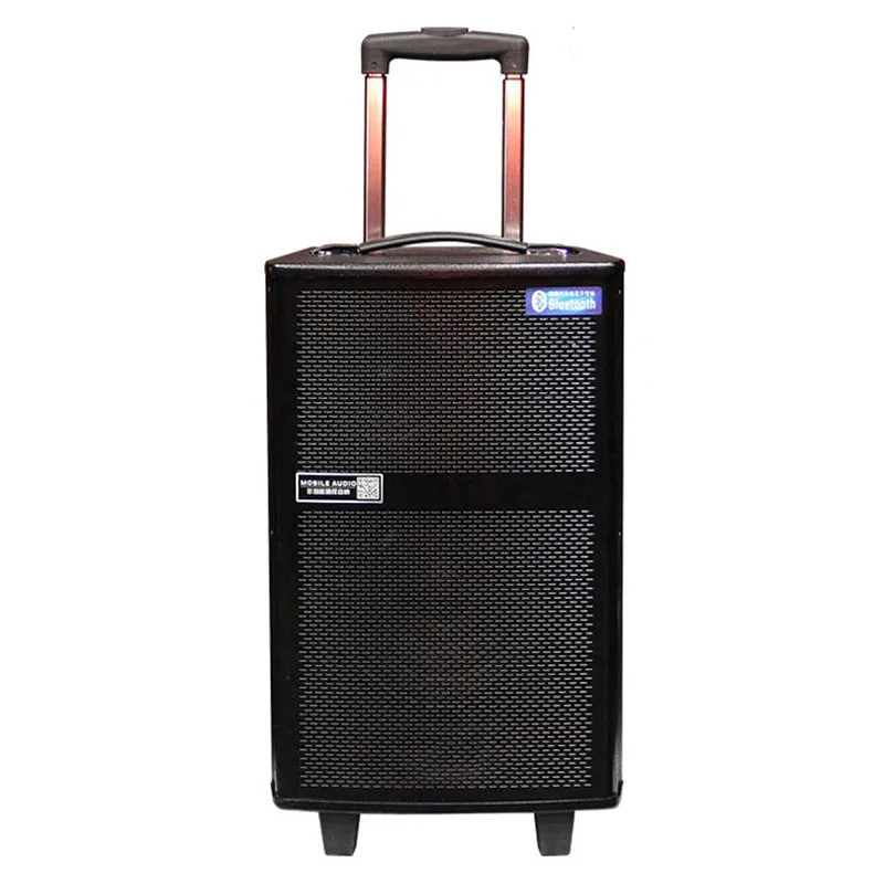 

T-15 Speaker Square Dance Promotion Speaker Outdoor Pull Rod Roadshow Battery High Power Instrument Audio USB Interface
