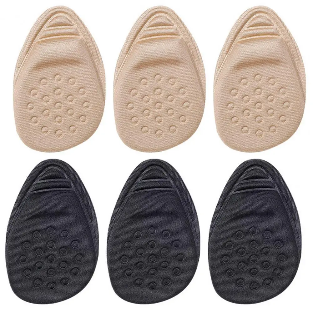 

1 Pair Forefoot Pads Anti-slip Breathable Soft Shoes High Heel Insole for Hiking