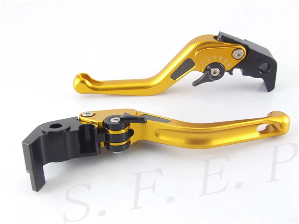 SFEP 3D Короткие CNC Регулируемые рычаги тормоза и сцепления мотоцикла с