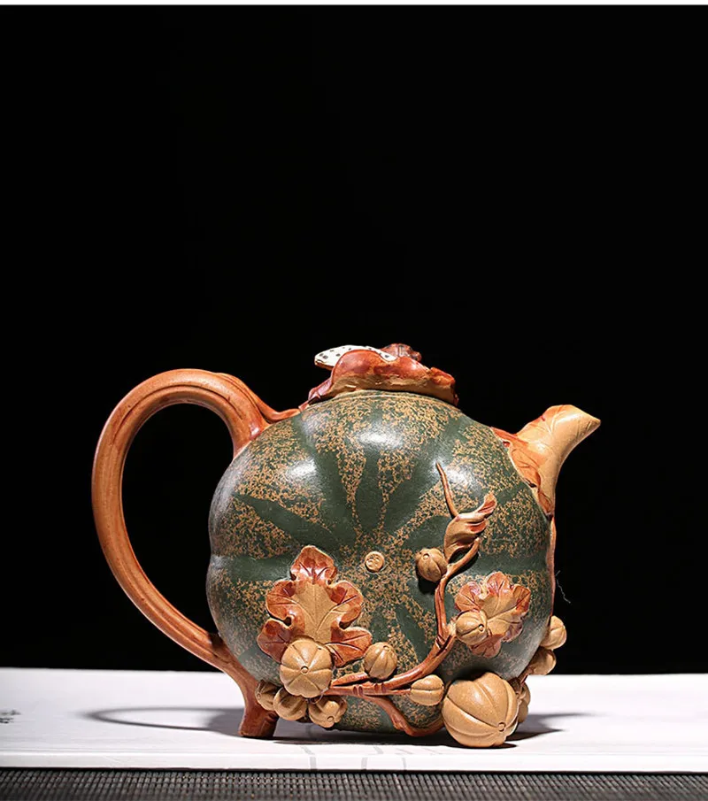 

2020 Tetera Chinese Ceramic Teapot Yixing Zisha Clay Gongfu Tea Set 390ml New Arrived High Quality With Gift Box Safe Packaging