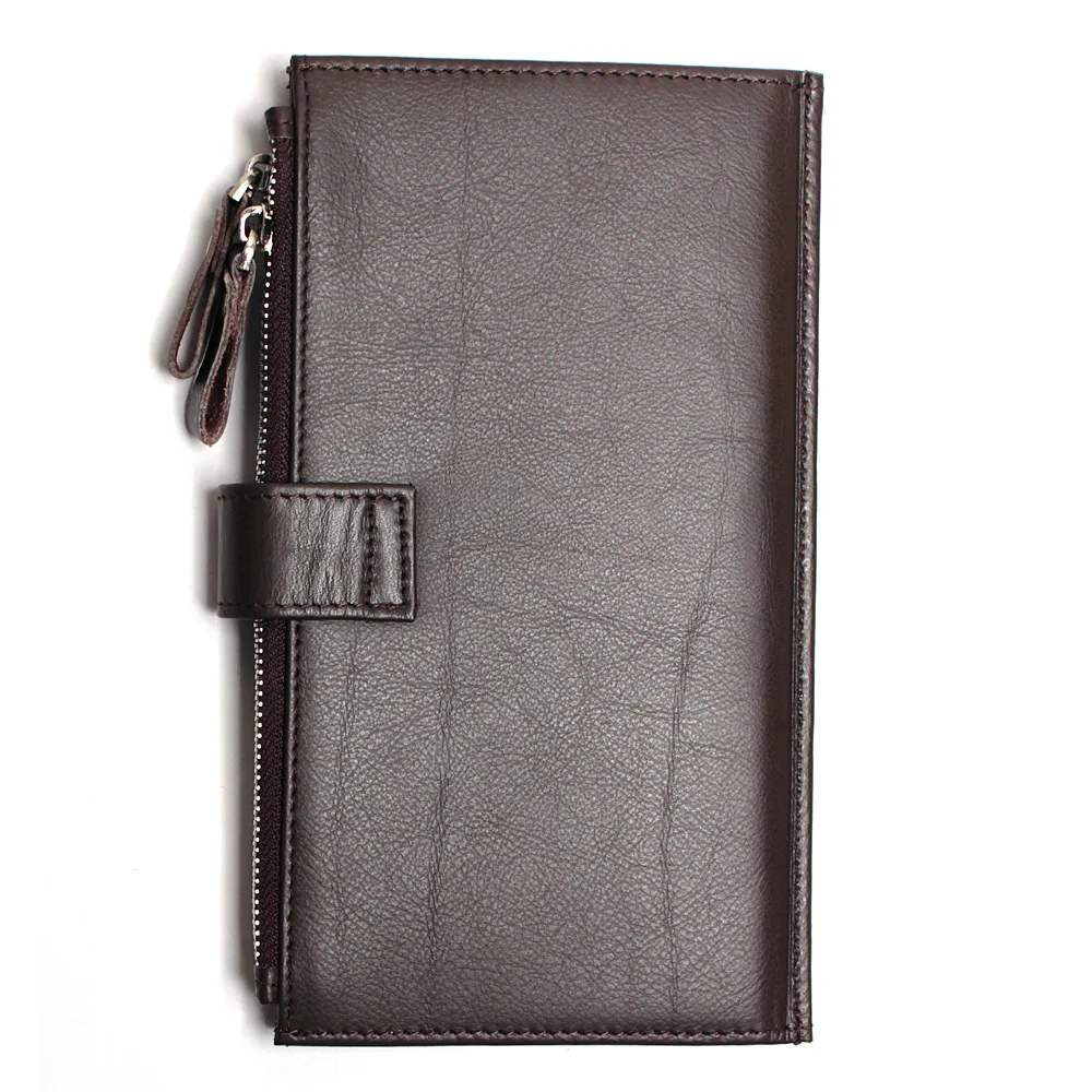 Многофункциональный мужской кошелек xin yong ka bao из воловьей кожи Складывающийся