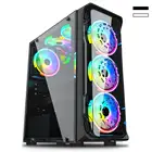 Чехол для ПК, чехол для игрового компьютера, ATXMATXITX Mid Tower, акриловое закаленное стекло, прозрачная боковая панель, корпус ПК, компоненты компьютера