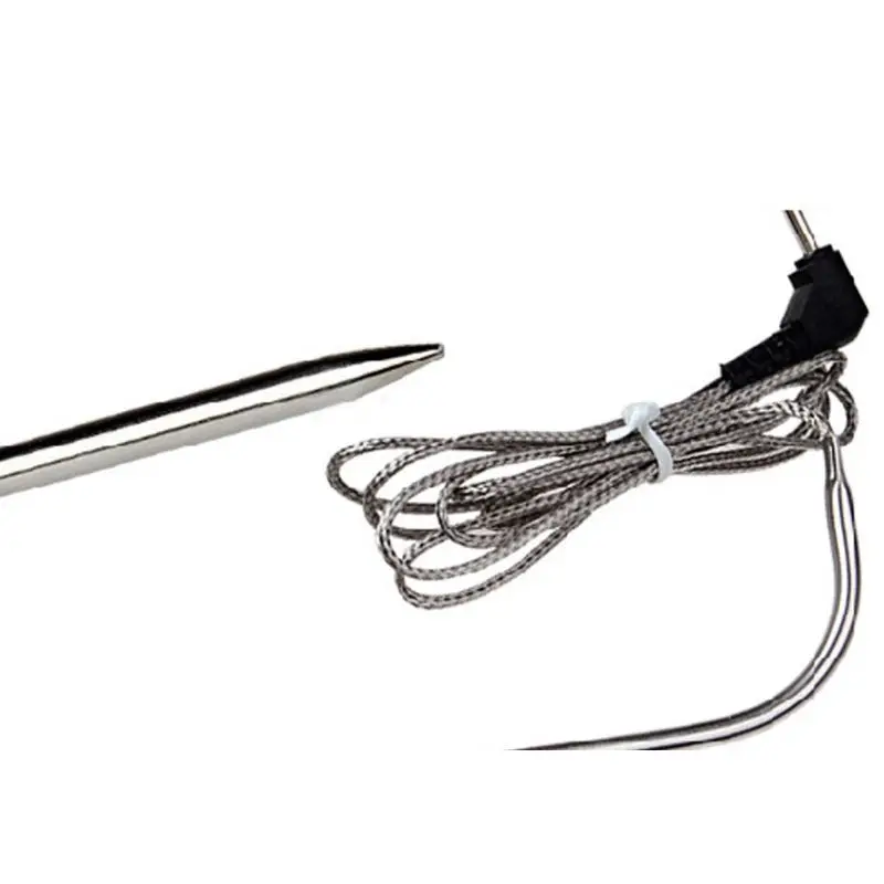 

Digital Kitchen Thermometer LCD Display Long Probe Alarm for Grill Oven Food 23GB