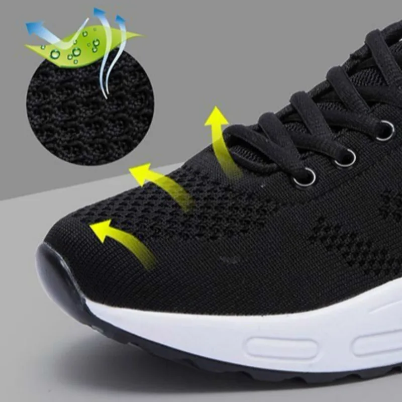 Женские кроссовки амортизирующие женские для бега дышащая Спортивная обувь Fly