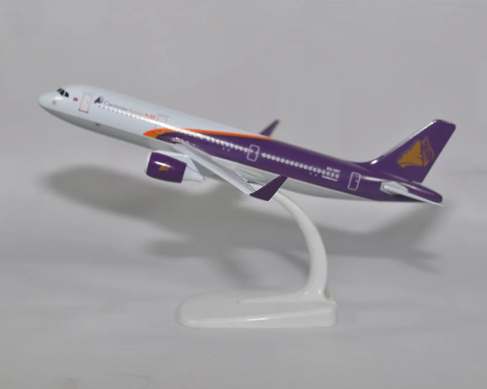 

NEW 20cm Alloy Metal AIR Cambodia Angkor AIR Airlines Airbus 330 A330 Airplane Model Airways Plane Model Stand Diecast Aircraft
