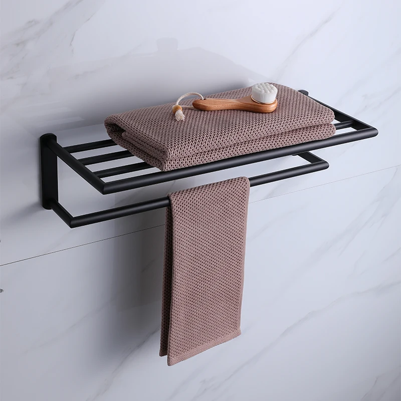 Rail Bar Rack Bar Shelf Tissue Paper Holder Toothbrush Holder