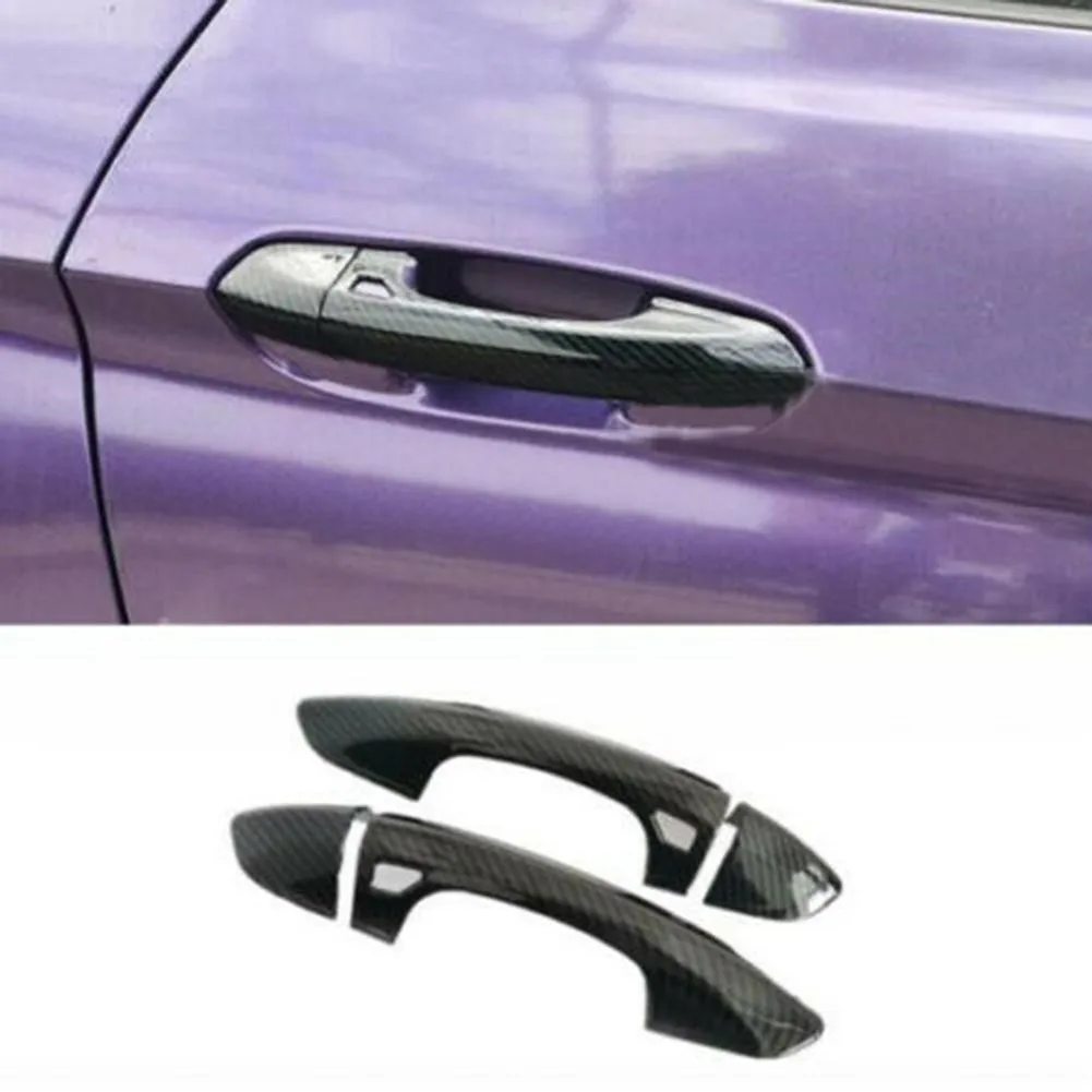 

ABS Handle Cover Accessories Carbon Fiber For 2015-2020 Quality Durable
