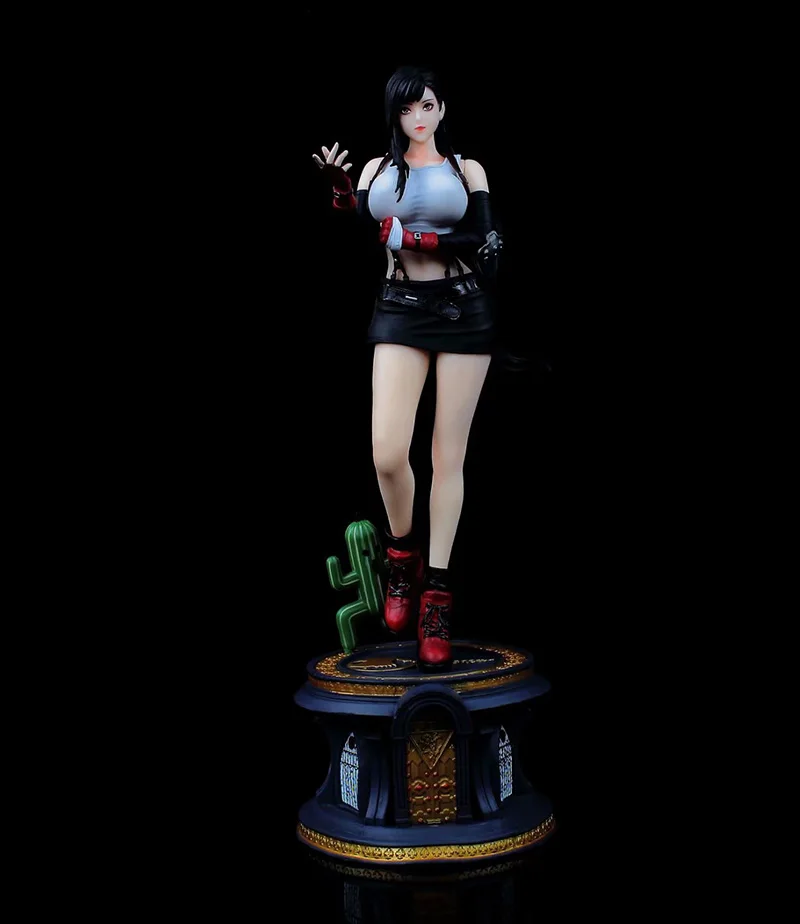 Anime Final Fantasy VII Figure Tifa Lockhart PVC Action Figure Statue Collection Model Toy Doll Gift 30cm