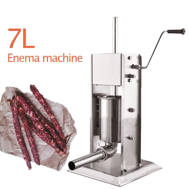 

Manual sausage filling meat processing machine sausage making machine restaurant home stainless steel kitchen tools