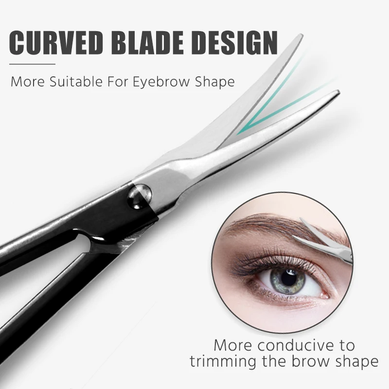 Новые профессиональные ножницы для бровей ногтей носа ресниц кутикулы из