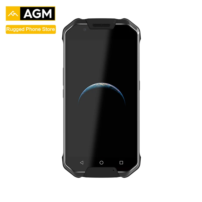 AGM X2 SE Android 7,1 прочный смартфон 6+ 64G 5," AMOLED экран IP68 водонепроницаемый 6000 мАч две sim-карты 16,0 Мп фронтальная камера