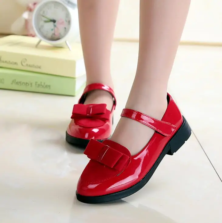 Детская кожаная обувь принцессы повседневная детская спортивная из