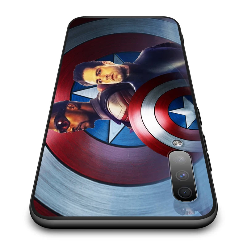 

Falcon and Winter Soldier For Samsung Galaxy A90 A80 A70 S A60 A50S A30 S A40 S A2 A20E A20 S A10S A10 E Black Phone Case