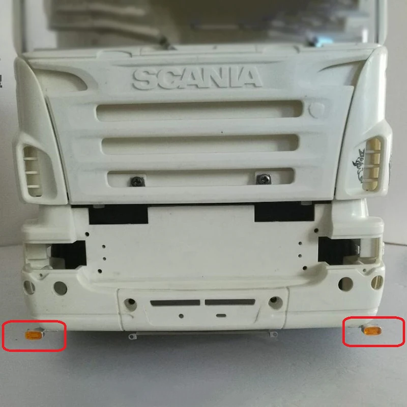 

Led Front Bottom Position Light for 1/14 Tamiya RC Truck Car SCANIA R730 R470 R620 VOLVO ACTROS 3363 1851 AROCS 3348 MAN TGX