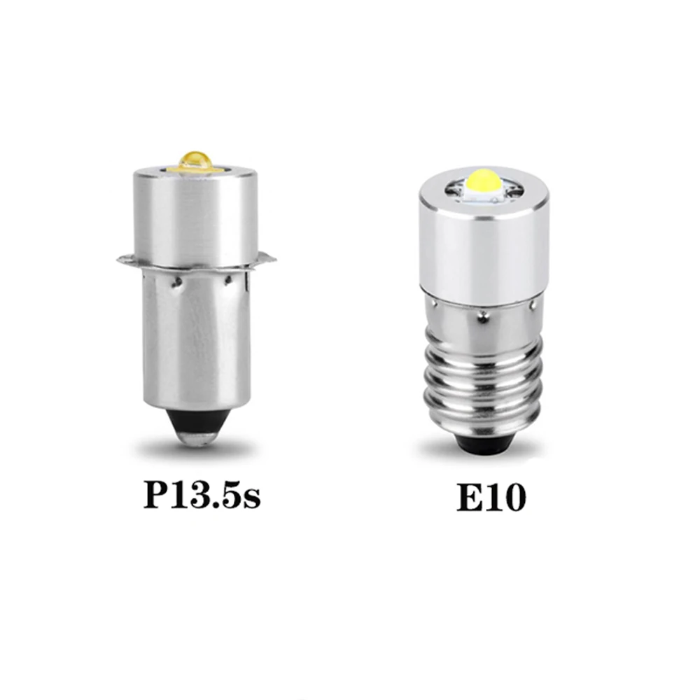 Светодиодный фонарь P13.5S E10 3W 6-24 V, сменная часть, комплект ламп для 3-20 ячеек, C& D, Maglite, фонарь, лампа