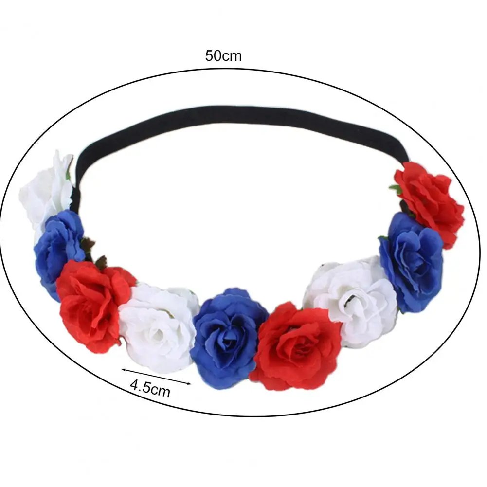 

Headband Multi-color Easily Match Handmade Women Flower Hair Band Hair Accessories