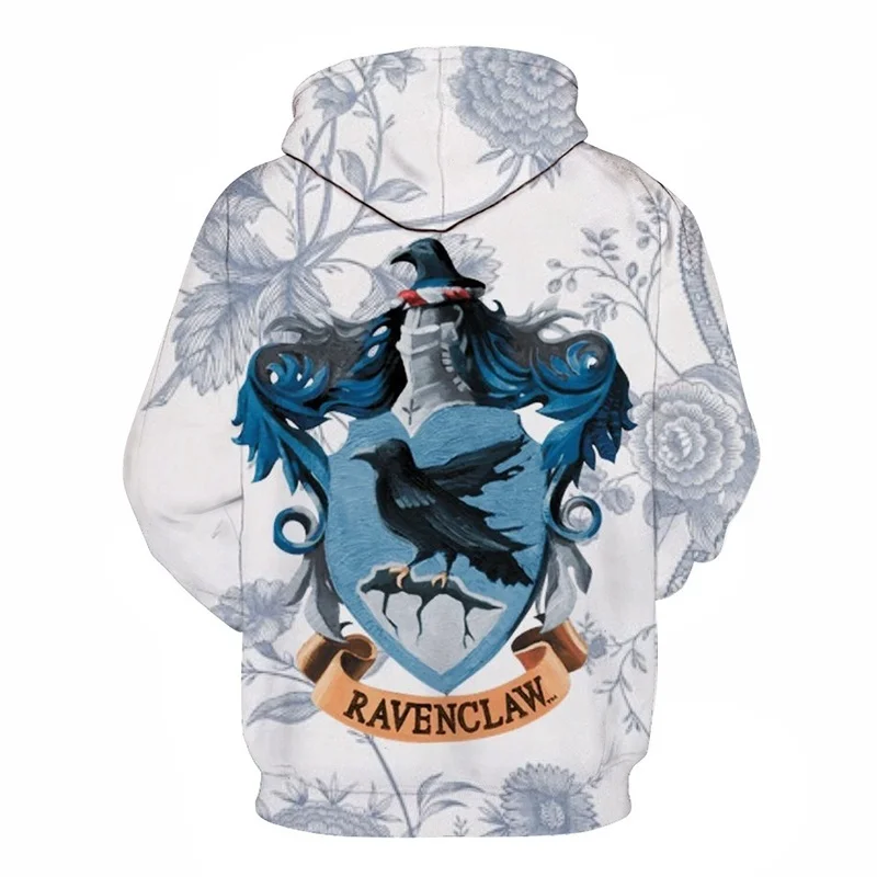 Новый 3D печать равенклав толстовки с капюшоном для мужчин и женщин хараджуку